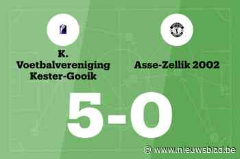 Kester-Gooik overklast Asse-Zellik 2002