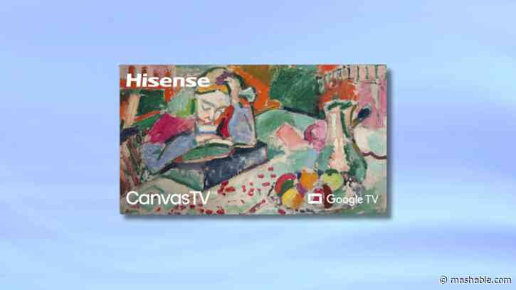 The Hisense 65-inch Canvas TV just got its biggest-ever discount
