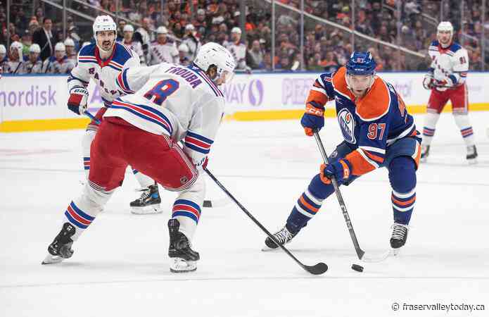McDavid paces Edmonton Oilers to 6-2 win over New York Rangers