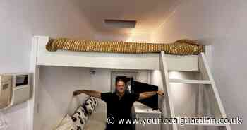 Studio flat which used to be caretaker's broom cupboard up for sale for £250k