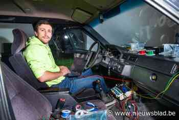 Lommelaar Robbe is beste autohacker ter wereld: “Ik trek met een zelfrijdende oldtimer naar de poolcirkel”