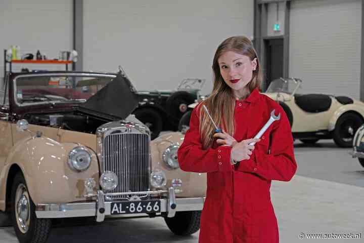 De 21-jarige Rachel zal ooit Alvis-collectie van vader erven en bereidt zich daarop nu al voor