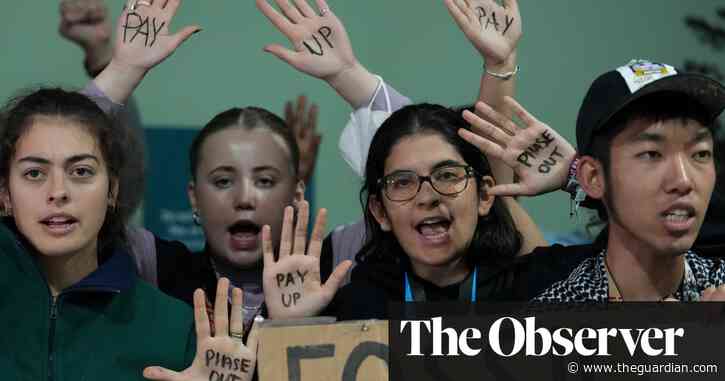 Row over who will pay $1tn climate fund drags Cop29 talks past the deadline