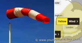 London hit with yellow weather warning for wind amid storm Bert