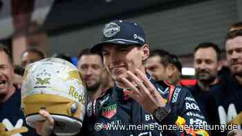 Vier mit Bier: Verstappens WM-Party in der Nacht von Vegas