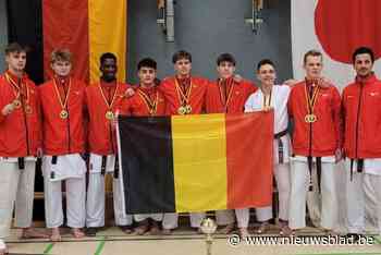 Karate Team Kazoku scoort goud en brons met nationale ploeg