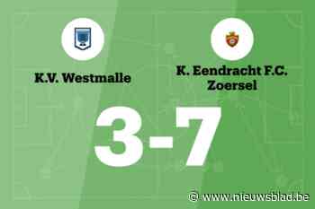 Zoersel verslaat Westmalle en blijft winnen