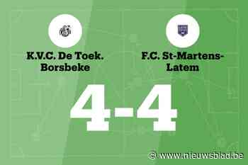 FC Latem B sleept gelijkspel uit de brand in de uitwedstrijd tegen DT Borsbeke C