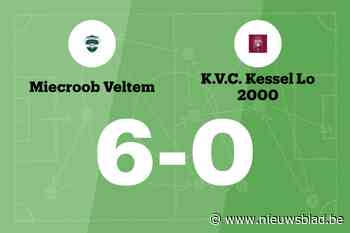 Cerulus scoort drie keer, Miecroob Veltem B verslaat Kessel-Lo 2000 B