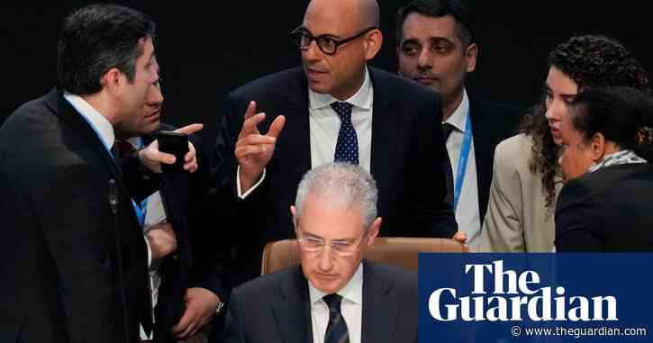 Cop29 climate finance deal criticised as ‘travesty of justice’ and ‘stage-managed’