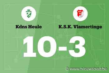 Weergaloze Depuydt leidt KdNS Heule B langs SK Vlamertinge