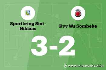 SKN Sint-Niklaas B beëindigt de zegereeks van WS Sombeke