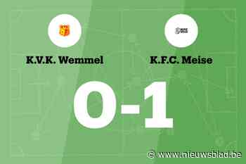 Willems bezorgt Meise B zege tegen Wemmel B