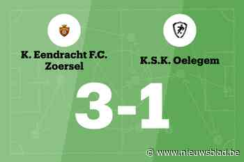 Zoersel B boekt overtuigende zege tegen Oelegem