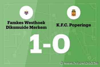 Deneker leidt Famkes Diksmuide Oostende langs FC Poperinge