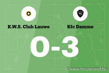 FC Damme verslaat WS Lauwe en blijft winnen