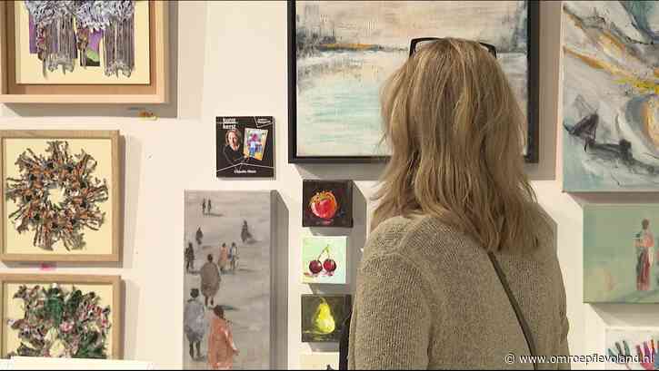 Almere - Betaalbare kunst voor iedereen, daar draait het om bij Tussen Kunst en Kerst
