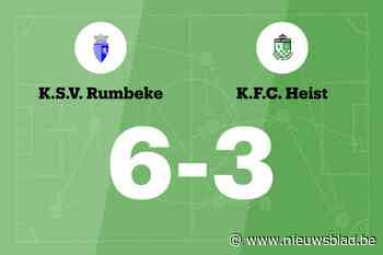 Deschodt maakt twee goals voor SV Rumbeke in wedstrijd tegen FC Heist