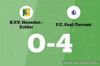 Paal-Tervant klopt Heusden-Zolder en is al negen wedstrijden ongeslagen