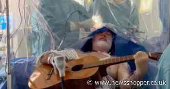 Kent man stays awake during eight-hour brain operation - and plays the guitar