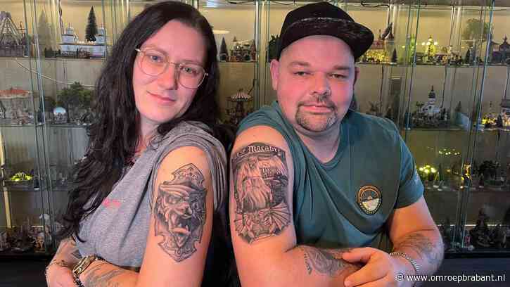 Danse Macabre voorgoed op je lijf, Kelly en Bjorn zetten bijzondere tattoo