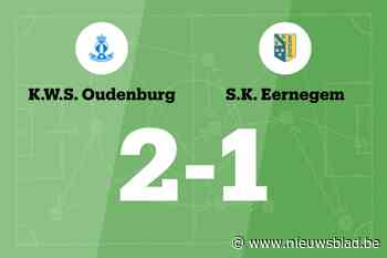 Yannick Laleman en Niels Vanbiervliet bezorgen WS Oudenburg zege tegen SK Eernegem