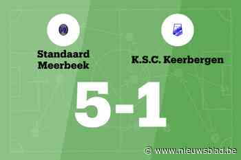 Meerbeek wint thuis van SC Keerbergen, mede dankzij twee treffers Verbeek