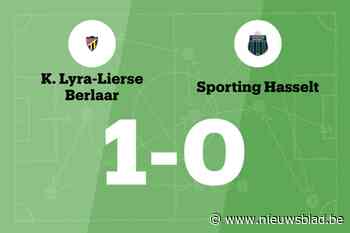 Peffer bezorgt Lyra-Lierse zege tegen Sporting Hasselt