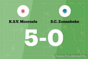 SV Moorsele B overklast SC Zonnebeke B