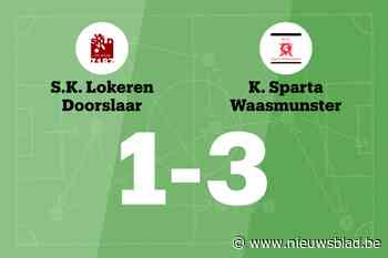 Zege Sparta Waasmunster op SKL Doorslaar