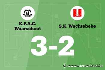 FAC Waarschoot wint thuis van SK Wachtebeke