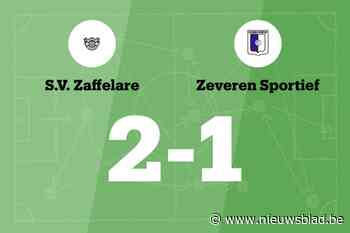 SV Zaffelare maakt het verschil in de tweede helft tegen Zeveren Sportief