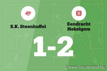 Lastige wedstrijd eindigt in winst voor Hekelgem tegen Steenhuffel