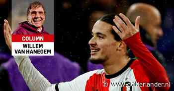 Column Willem van Hanegem | Loop je als een ‘schijtebroek’ over het veld, dan houdt alles op voor Feyenoord bij City