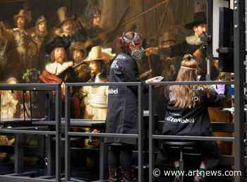 Restoration Of Rembrandt’s “Night Watchman” Begins In Public