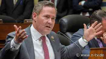 Trumps Sicherheitsberater: Mike Waltz will "verantwortungsvolles Ende" im Ukraine-Krieg