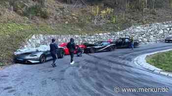 Karambolage bei Sportwagen-Rallye in Österreich – war das der „teuerste Unfall aller Zeiten“?