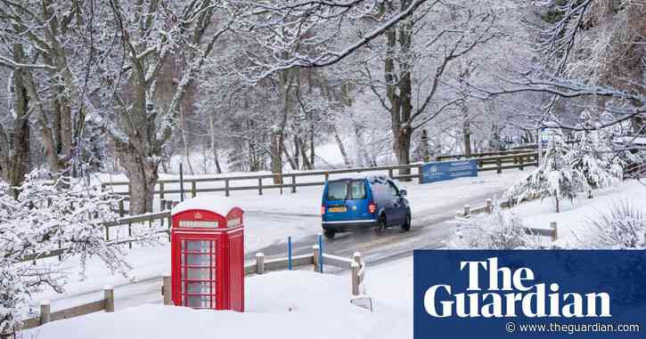 Snow closes roads and railway lines as Storm Bert hits UK