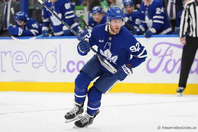 Marner scores twice as Maple Leafs win first-ever meeting with Utah Hockey Club