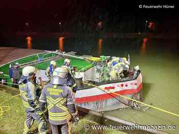 Havarie auf Bundeswasserstraße
