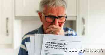 Death tax warning as UK households warned 'give money away' to avoid new tax rule