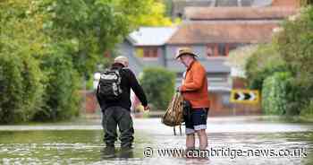 Flood warnings put in place across parts of Cambridgeshire