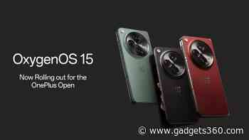 OnePlus Open Gets OxygenOS 15 Update With Flux Themes and AI Features in India