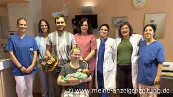 Das Erdinger Klinikum freut sich über das 500. geborene Baby des Jahres