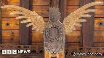 The story behind a church's 'stunning' angel roof