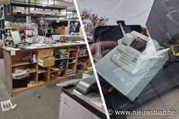 Camerabeelden tonen hoe inbrekers kassa van meubelzaak stelen: “De daders moeten hier al eerder geweest zijn”