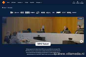 NPO Talent nieuw platform voor makers