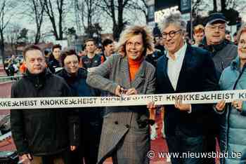 Nieuwe atletiekpiste van 650.000 euro werd ingelopen: “Sluitstuk van ons sportpark”