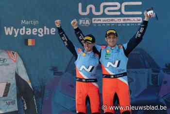 West-Vlaming Martijn Wydaeghe kroont zich aan zijde van Thierry Neuville tot wereldkampioen rally: “Stilaan begint het besef te komen”