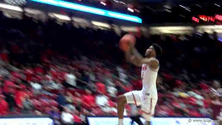 UNM Men's Basketball beats Texas Southern on Sunday, 99-68